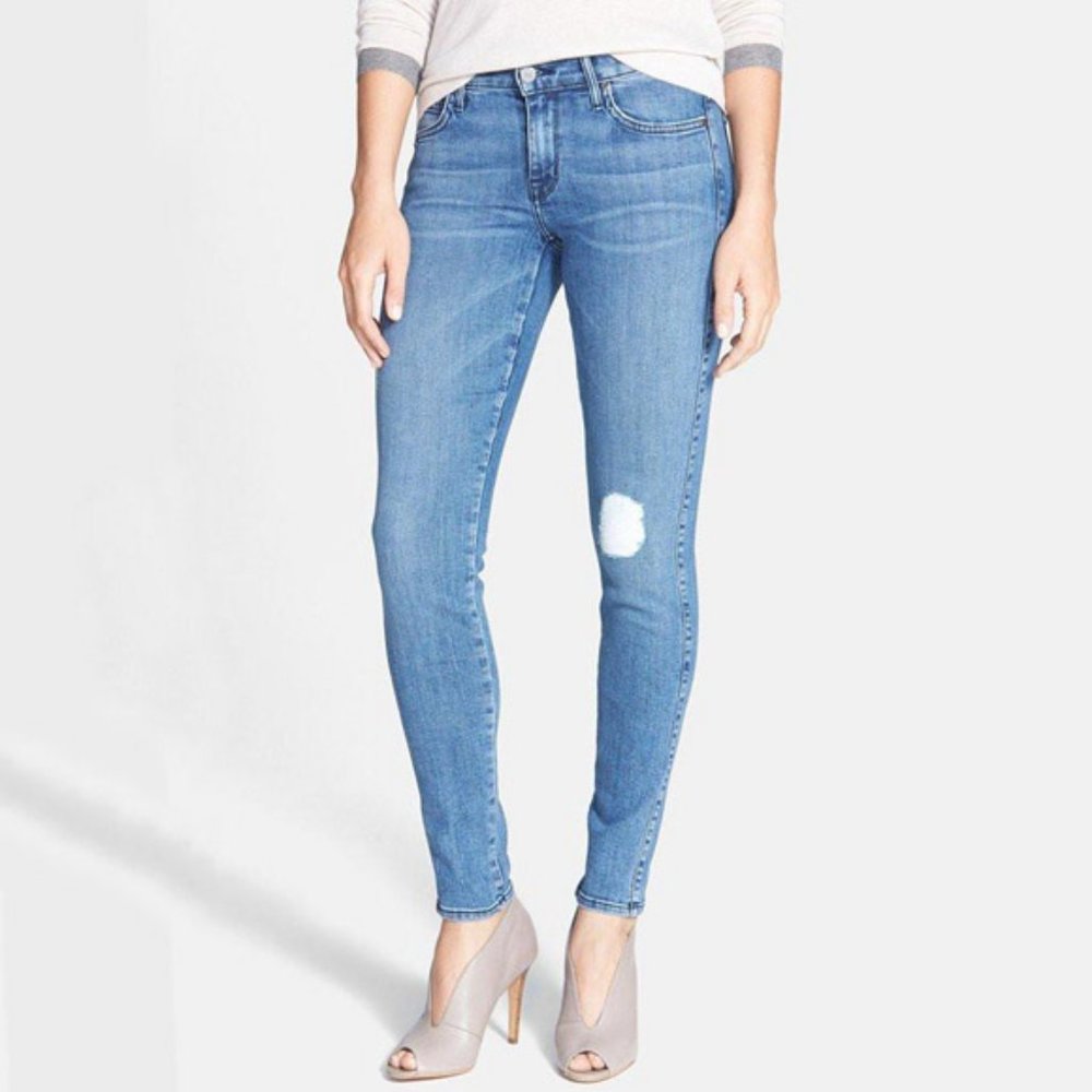 EUC CJ by Cookie Johnson 'Peace' Skinny Jean